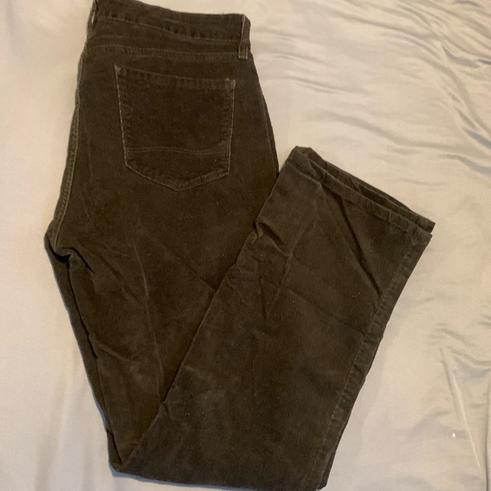 brown corduroy bootcut pants